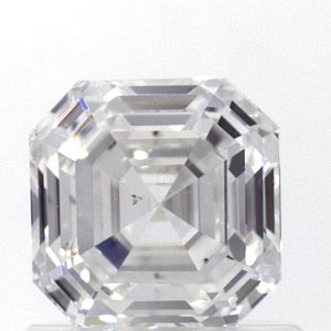 Asscher 1.03 ct F VS2 5.58-5.56*3.65